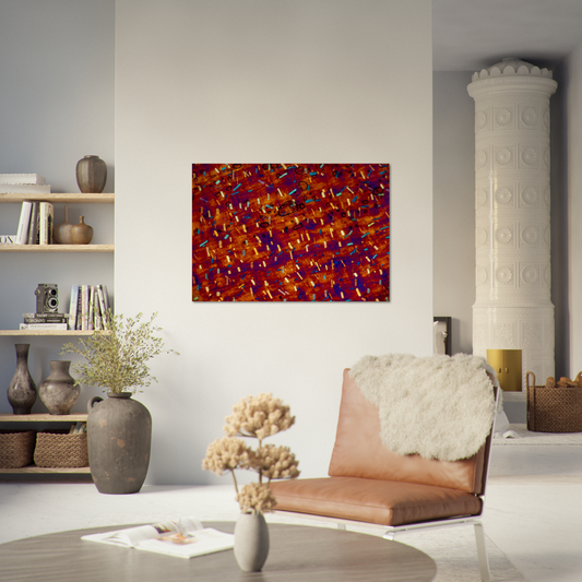 hommage à Paul Klee (Calciumoxalat in der Zwiebel)