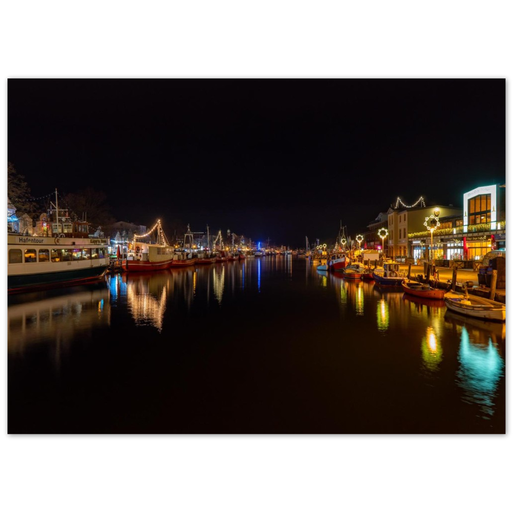Warnemünde bei Nacht