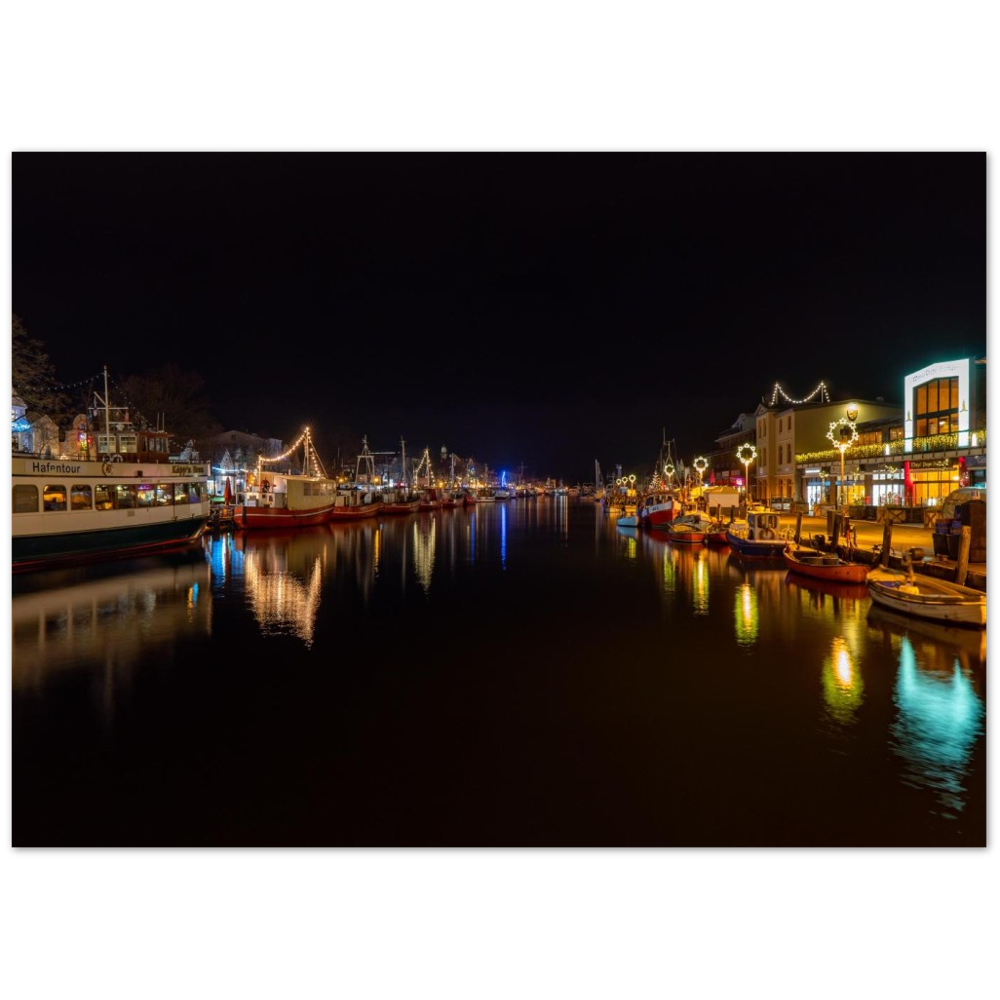 Warnemünde bei Nacht