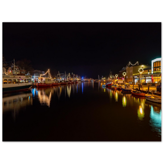 Warnemünde bei Nacht