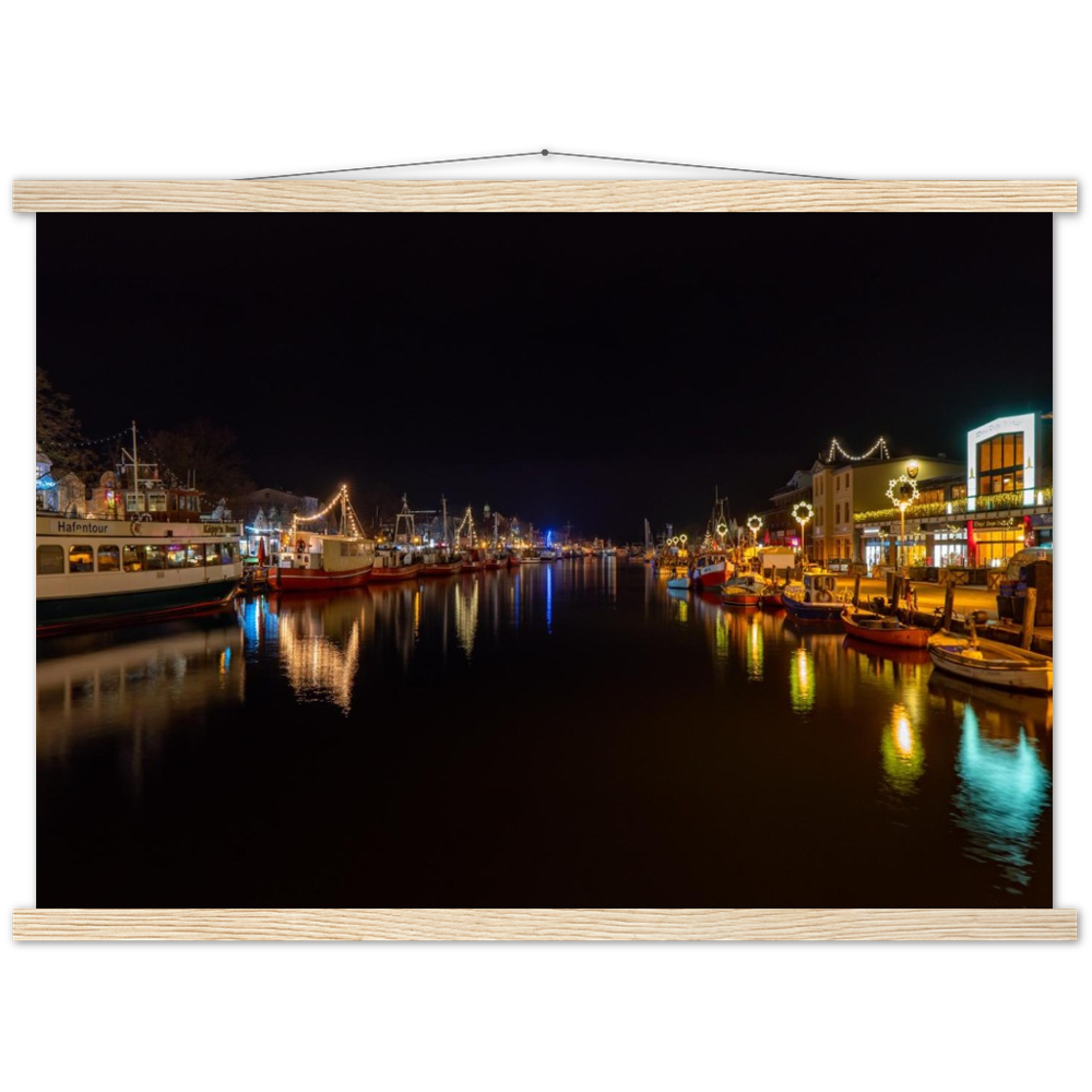 Warnemünde bei Nacht