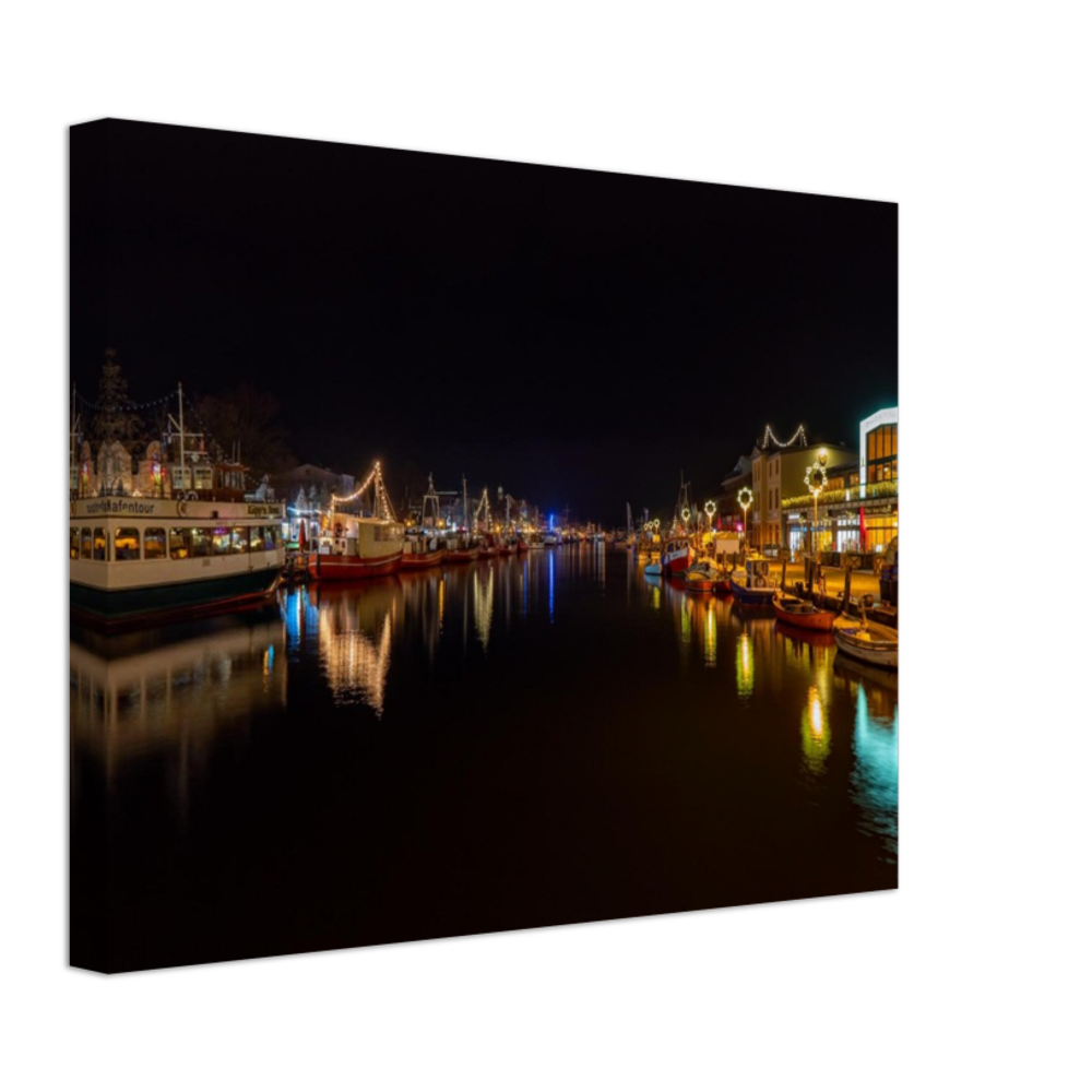 Warnemünde bei Nacht