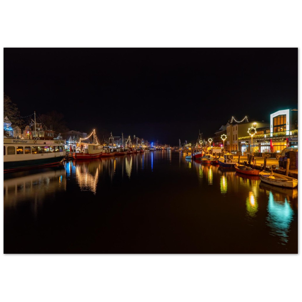 Warnemünde bei Nacht